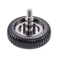 Crown Nut Compatible For Watch Series SE (1st Gen) (40MM / 44MM) (LTE Version) (Black) 