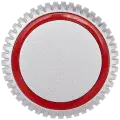 Crown Nut Compatible For Watch Series SE (1st / 2nd Gen) (40MM / 44MM) (LTE Version) (Silver)