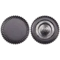 Crown Nut Compatible For Watch Series SE (1st Gen) (40MM / 44MM) (GPS Version) (Black) 