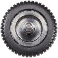Crown Nut Compatible For Watch Series SE (1st Gen) (40MM / 44MM) (GPS Version) (Black) 