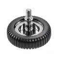 Crown Nut Compatible For Watch Series SE (1st Gen) (40MM / 44MM) (GPS Version) (Black) 