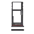Dual Sim Card Tray Compatible For Motorola One Vision (XT1970 / 2019) / P50 (XT1970 / 2019) (Black)