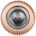 Crown Nut Compatible For Watch Series SE (1st Gen) (40MM / 44MM) (GPS Version)(Gold)