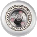 Crown Nut Compatible For Watch Series 3 (38MM / 42MM) (LTE Version) (Red / Silver)  