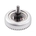 Crown Nut Compatible For Watch Series 3 (38MM / 42MM) (LTE Version) (Red / Silver)  