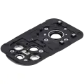 Back Camera Lens With Bracket Compatible For Honor 50 (Midnight Black)