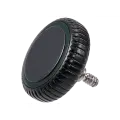 Crown Nut Compatible For Watch Series 7 (41MM / 45MM) (GPS Version) (Black / Gary)  