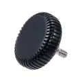 Crown Nut Compatible For Watch Series SE (2nd Gen) (40MM / 44MM) (GPS Version) (Black)