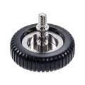 Crown Nut Compatible For Watch Series SE (2nd Gen) (40MM / 44MM) (GPS Version) (Black)