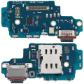 Charging Port Board With Sim Card Reader Compatible For Samsung Galaxy S24 Ultra 5G (S928D) (International Version) (Premium)