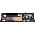 LCD-Frame Compatible For Motorola Edge Plus / Edge 40 Pro (XT2301 / 2023) (Black)