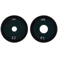 Back Camera Lens (Glass Only) Compatible For Xiaomi Redmi 14C (2 Piece Set) (Sage Green)