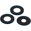 Back Camera Lens (Glass Only) With Adhesive Compatible For Samsung Galaxy A25 5G (A256 / 2023) (3 Piece Set)
