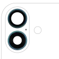 Back Camera Lens With Bracket & Bezel Compatible For iPhone 16 / 16 Plus (Teal) (2 Piece Set) (Premium)