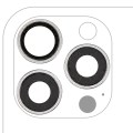 Back Camera Lens With Bracket & Bezel Compatible For iPhone 15 Pro Max (3 Piece Set) (Premium) (White Titanium)
