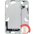 Mid-Frame Housing With Power And Volume Button Compatible For iPhone 15 Plus (International Version) (Aftermarket Plus) (Green)
