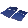 Faceplate Cover (Top & Bottom) Compatible For Sony PlayStation 5 Slim Disc Edition (Deep Purple Blue)