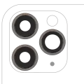 Back Camera Lens With Bracket & Bezel Compatible For iPhone 11 Pro / Pro Max (3 Piece Set) (Aftermarket Plus) (Black)