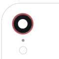 Back Camera Lens With Bracket & Bezel Compatible For iPhone XR (Aftermarket Plus) (Red) (10 Pack)