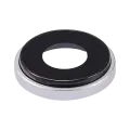 Back Camera Lens With Bracket & Bezel Compatible For iPhone XR (Aftermarket Plus) (White) (10 Pack)