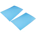 Faceplate Cover (Top & Bottom) Compatible For PlayStation 5 (Digital Edition) (Light Blue)