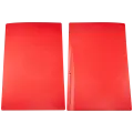 Faceplate Cover (Top & Bottom) Compatible For PlayStation 5 (1000 / 1100 / 1200) (Red)