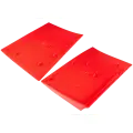 Faceplate Cover (Top & Bottom) Compatible For PlayStation 5 (1000 / 1100 / 1200) (Red)