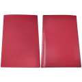 Faceplate Cover (Top & Bottom) Compatible For PlayStation 5 (1000 / 1100 / 1200) (Rose Red)