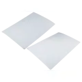 Faceplate Cover (Top & Bottom) Compatible For PlayStation 5 (Digital Edition) (White)