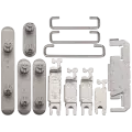 Hard Buttons (Power / Volume / Switch) Compatible For iPhone 16 Pro / 16 Pro Max (Desert Titanium)