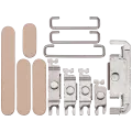 Hard Buttons (Power / Volume / Switch) Compatible For iPhone 16 Pro / 16 Pro Max (Desert Titanium)