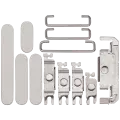 Hard Buttons (Power / Volume / Switch) Compatible For iPhone 16 Pro / 16 Pro Max (Natural Titanium)