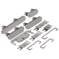 Hard Buttons (Power / Volume / Switch) Compatible For iPhone 16 Pro / 16 Pro Max (Natural Titanium)