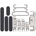 Hard Buttons (Power / Volume / Switch) Compatible For iPhone 16 Pro / 16 Pro Max (Black Titanium)