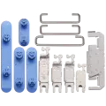 Hard Buttons (Power / Volume / Switch) Compatible For iPhone 16 / 16 Plus (Ultramarine)