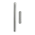 Hard Buttons (Power / Volume) Compatible For Motorola Moto G8 (XT2045-1 / 2020) / G Fast (XT2045-3 / 2020) (Silver) (US Version)