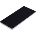 OLED Assembly With Frame Compatible For Motorola Edge Plus 5G UW (2022) / Edge 30 Pro (XT2201-1/4) (Refurbished) (Stardust White)