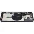 Back Housing W/ Small Pre-Installed Compatible For iPhone 15 Pro Max (US Version) (Used OEM Pull: Grade A) (Black Titanium)