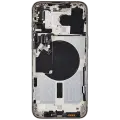 Back Housing W/ Small Pre-Installed Compatible For iPhone 15 Pro Max (US Version) (Used OEM Pull: Grade A) (Natural Titanium)