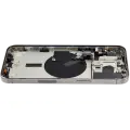 Back Housing W/ Small Pre-Installed Compatible For iPhone 15 Pro Max (US Version) (Used OEM Pull: Grade A) (Natural Titanium)