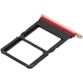 Dual Sim Card Tray Compatible For Motorola Razr Plus / Razr 50 Ultra (XT2451 / 2024) (Peach Fuzz)