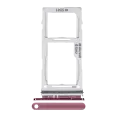 Dual Sim Card Tray Compatible For Samsung Galaxy S10 / S10 Plus / S10E (Flamingo Pink)