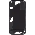 Mid-Frame Housing With Power And Volume Button Compatible For iPhone 16 (US Version) (Used OEM Pull: Grade A) (Black)