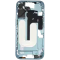 Mid-Frame Housing With Power And Volume Button Compatible For iPhone 16 (US Version) (Used OEM Pull: Grade A) (Teal)