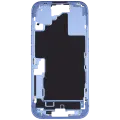 Mid-Frame Housing With Power And Volume Button Compatible For iPhone 16 (US Version) (Used OEM Pull: Grade A) (Ultramarine)