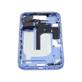 Mid-Frame Housing With Power And Volume Button Compatible For iPhone 16 (US Version) (Used OEM Pull: Grade A) (Ultramarine)