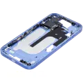 Mid-Frame Housing With Power And Volume Button Compatible For iPhone 16 (US Version) (Used OEM Pull: Grade A) (Ultramarine)