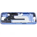 Mid-Frame Housing With Power And Volume Button Compatible For iPhone 16 (US Version) (Used OEM Pull: Grade A) (Ultramarine)