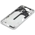 Mid-Frame Housing With Power And Volume Button Compatible For iPhone 16 Plus  (US Version) (Used OEM Pull: Grade A) (White)