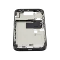 Mid-Frame Housing With Power And Volume Button Compatible For iPhone 16 Pro (US Version) (Used OEM Pull: Grade A) (Black Titanium)